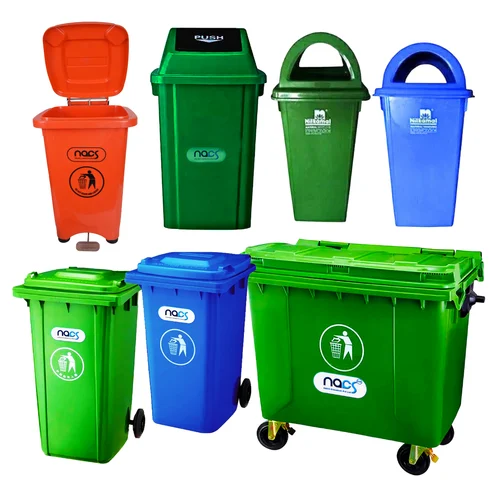 Dustbin Plastic & Steel
