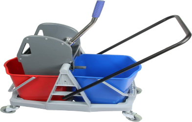 Wringer Trolley Double Bucket
